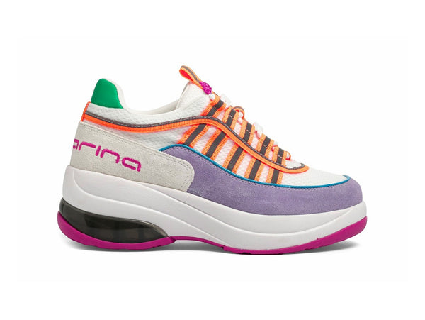 Fornarina UP Donna Sneakers Multi Lavander Primavera Estate